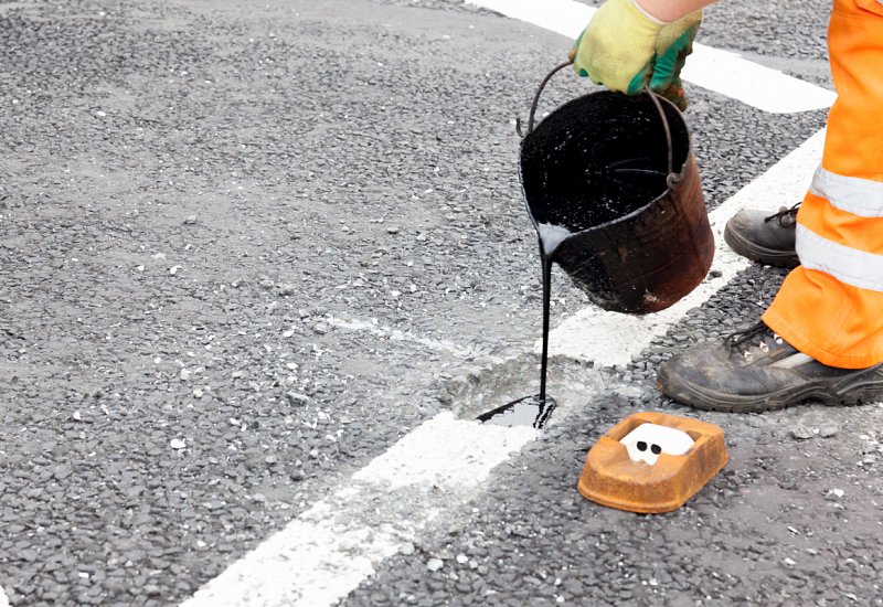 Road Stud Installation